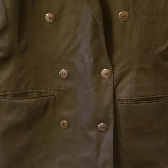 ANN TAYLOR Black Cotton Suit - Picture 4 of 12